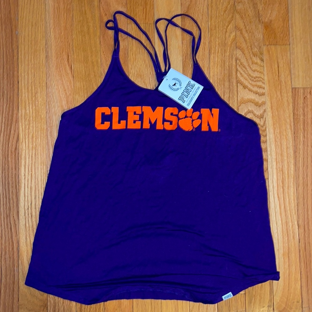 Clemson Tank by Pink